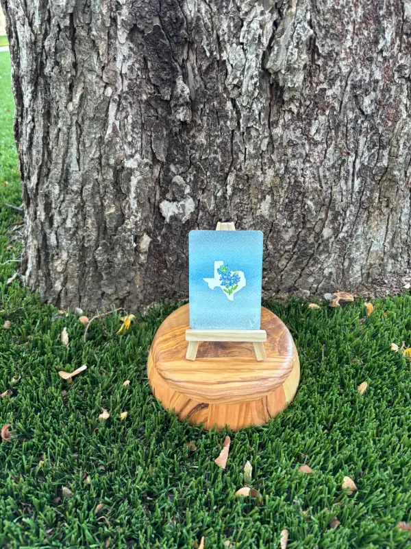 State Study: Texas aceo art card
