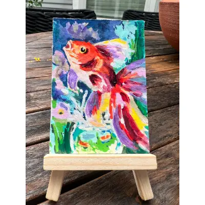 The Great Escape aceo art card thumbnail 2