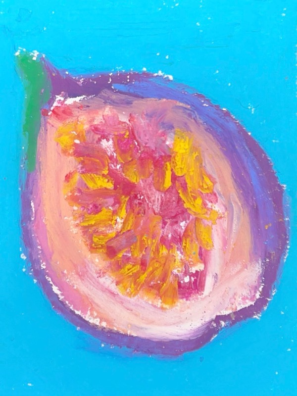 Fig aceo art card