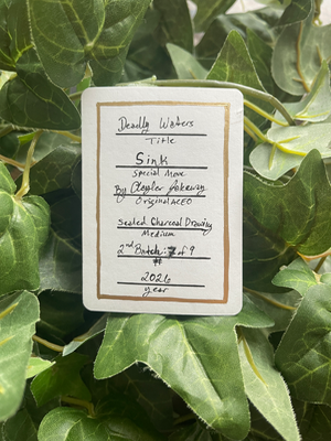 Deadly Waters, 2nd Batch 7/9 aceo art card thumbnail 2