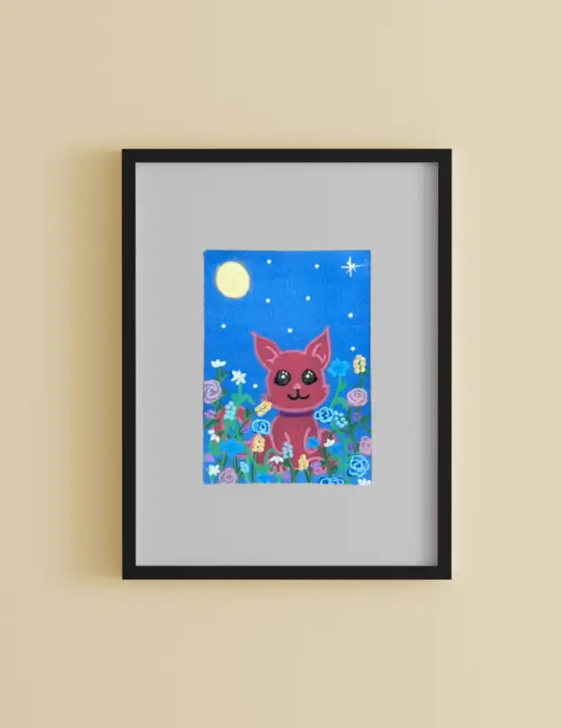 Mystical Friend aceo art card