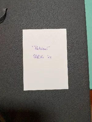 Peekaboo! aceo art card thumbnail 2