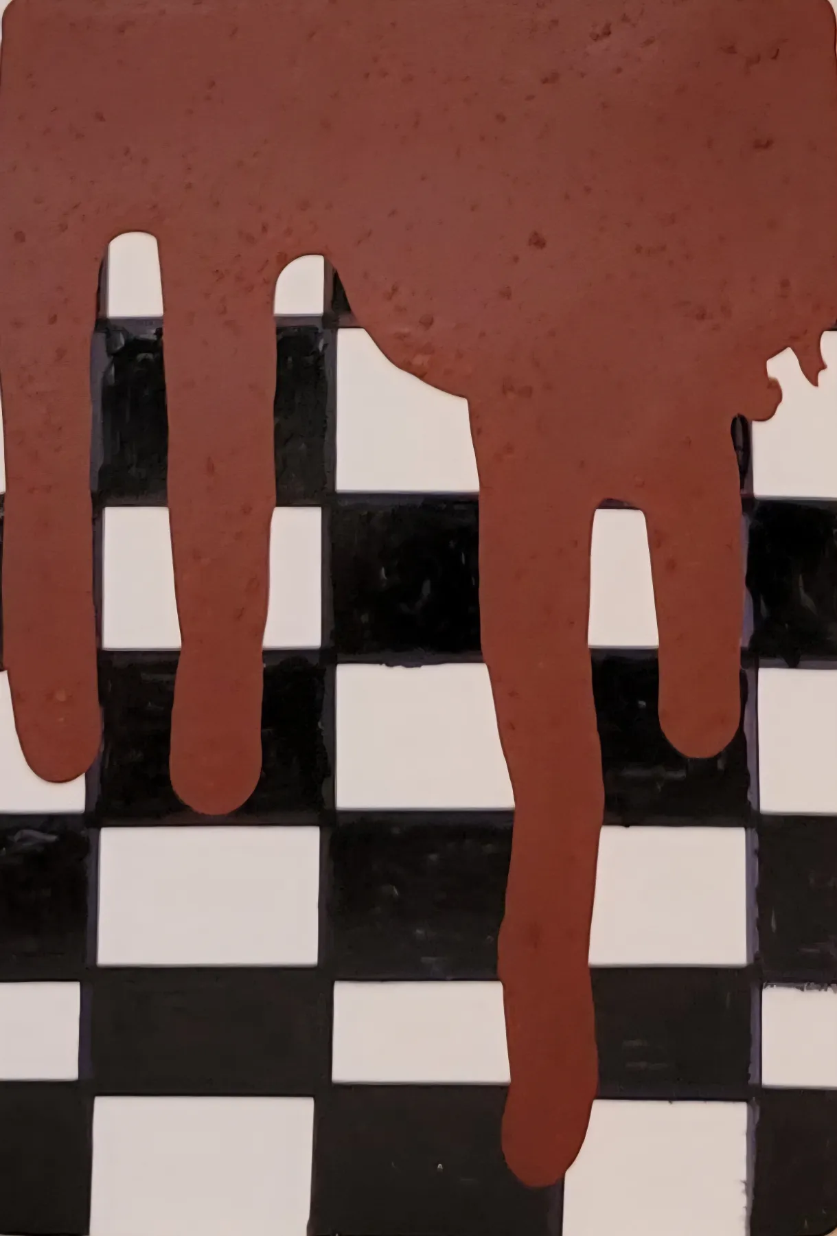 Checkers aceo art card