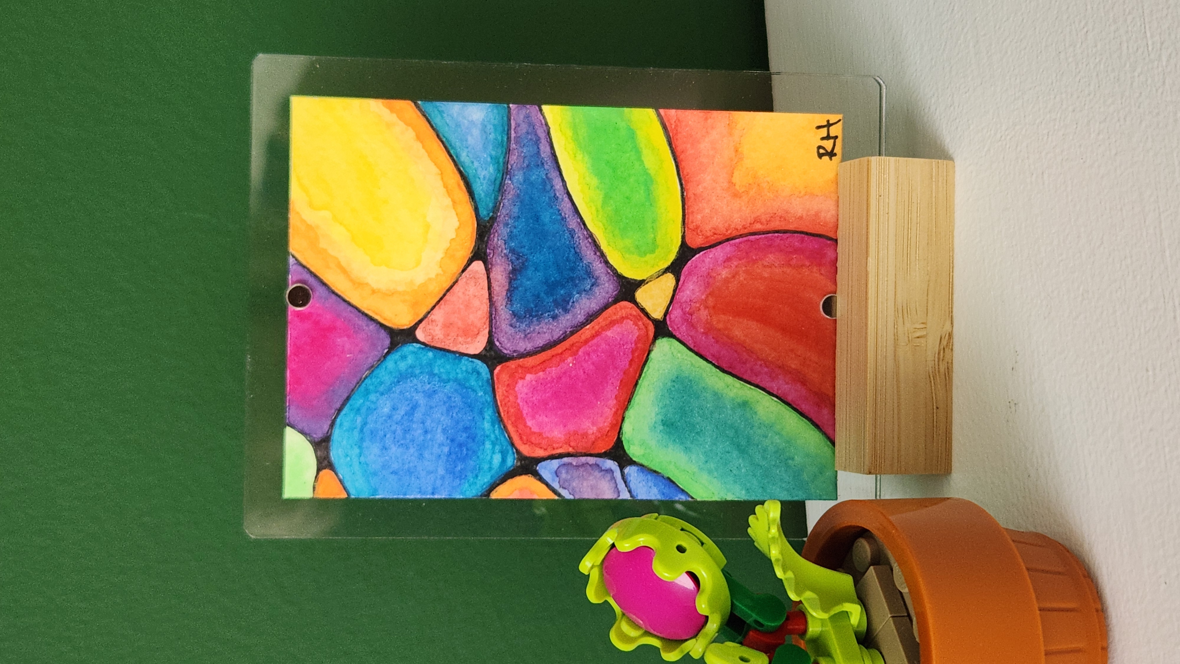 A Dash of Rainbow #1 aceo art card