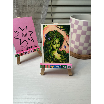 Druid aceo art card thumbnail 3