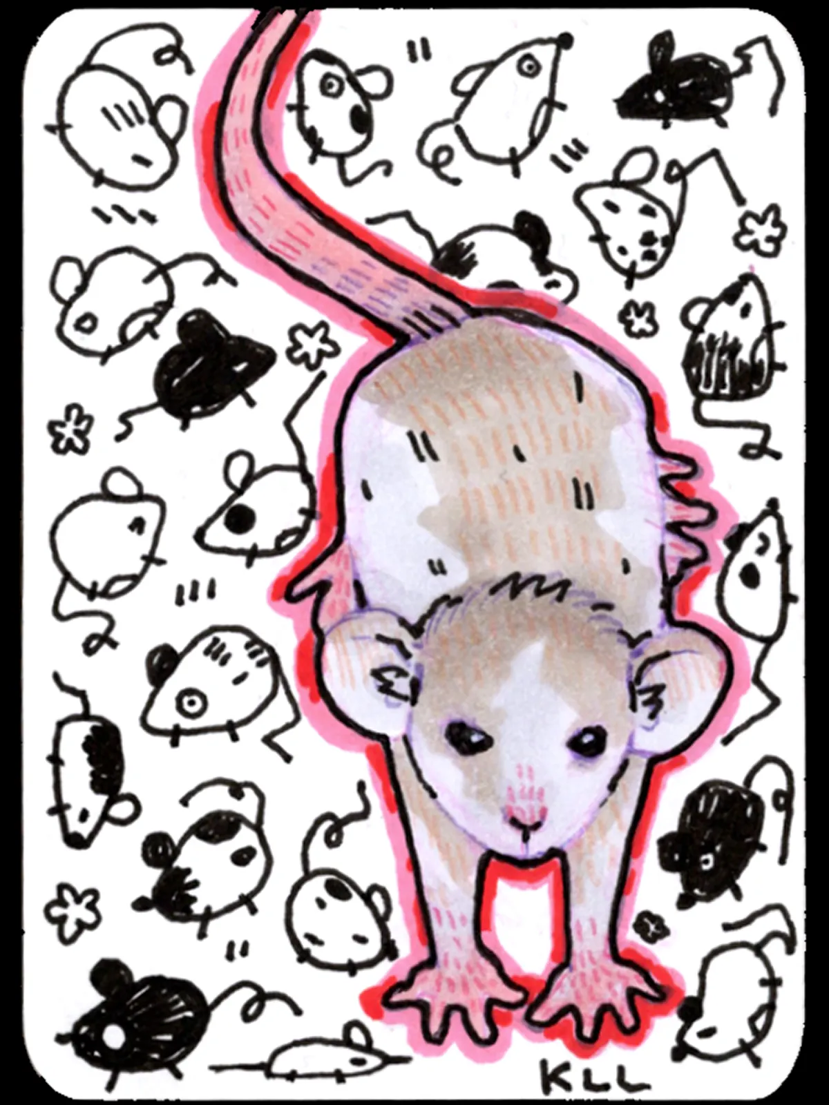 ACEO 9 aceo art card