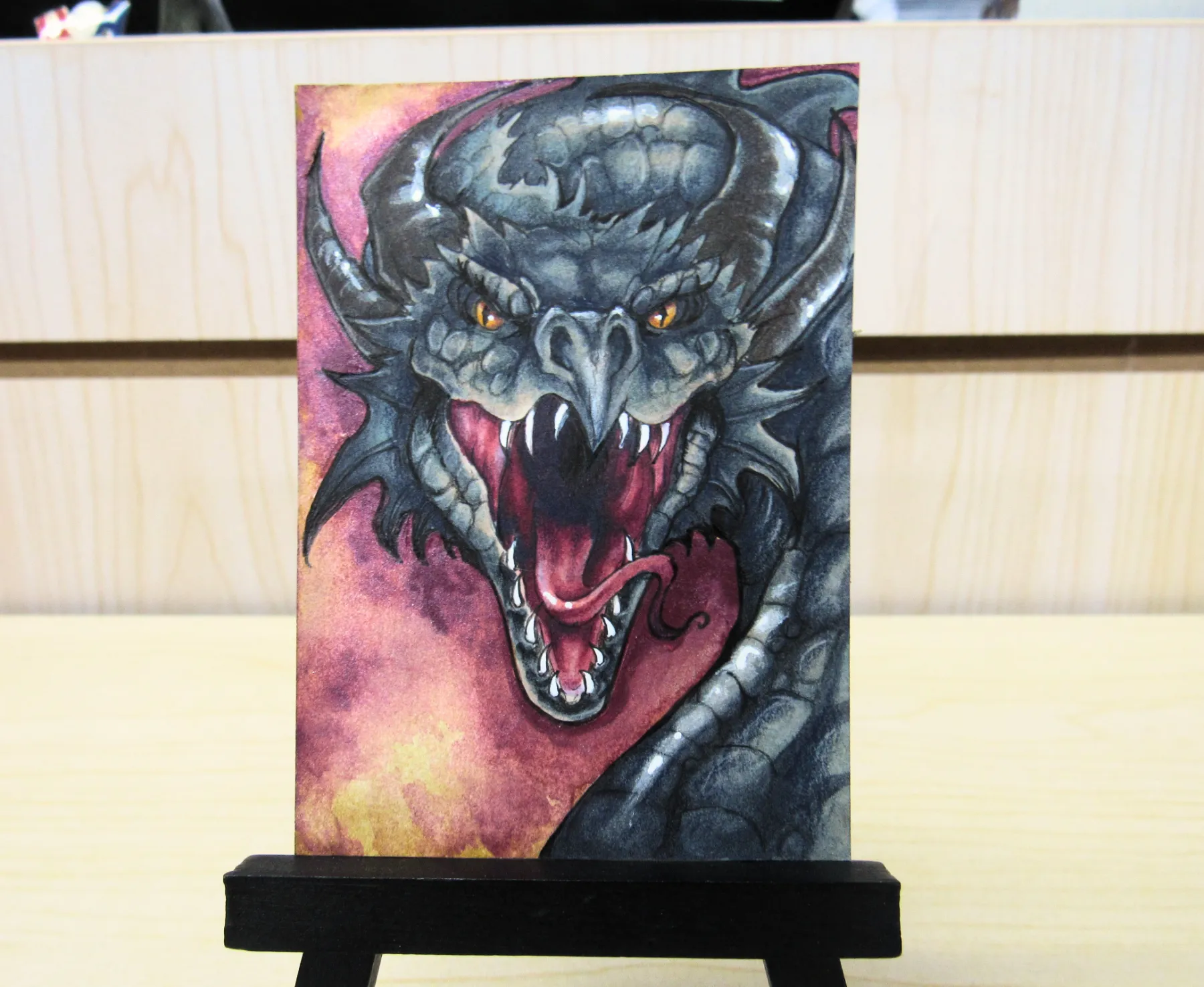 Dreadmaw aceo art card