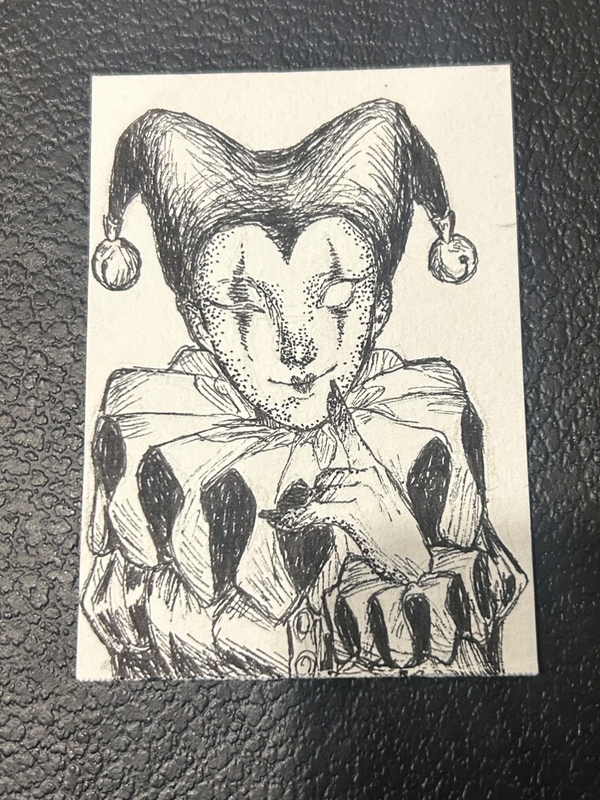 Jester aceo art card