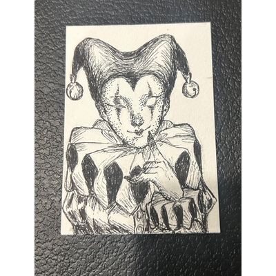 Jester aceo art card thumbnail 1