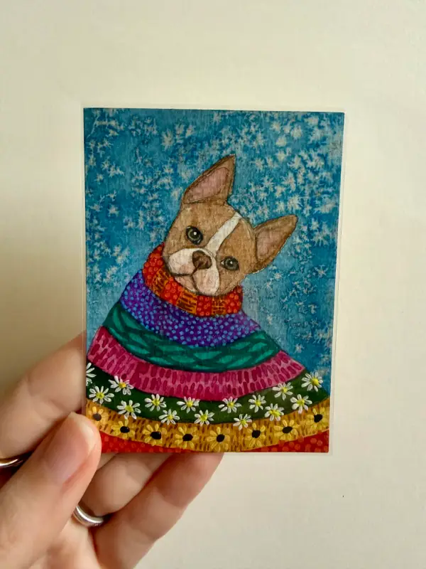 Baroness Beatrice De Boston aceo art card