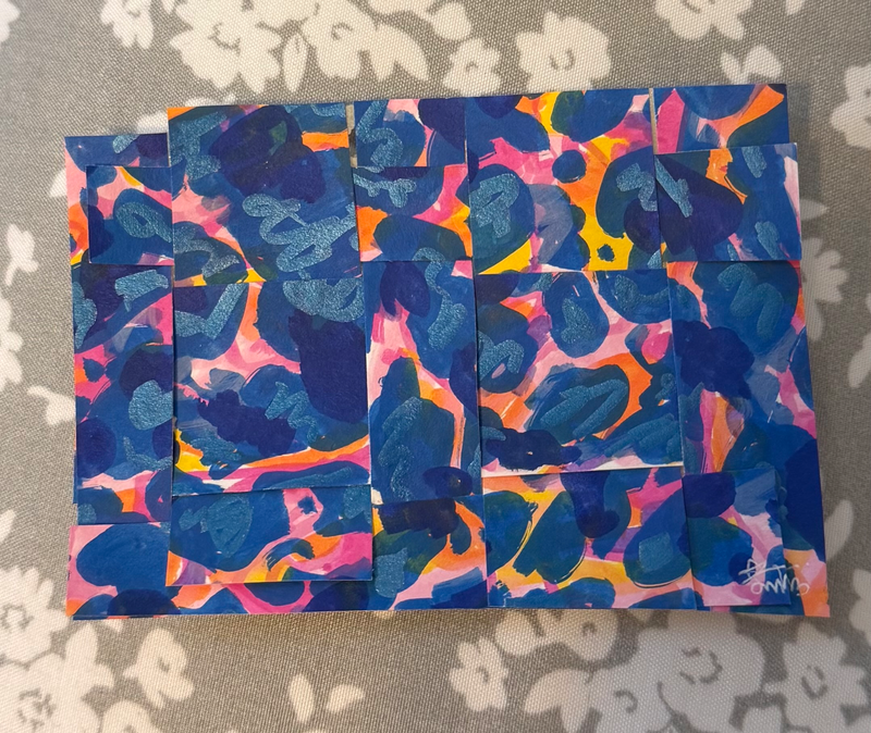 Abstract Water 5/5 aceo art card