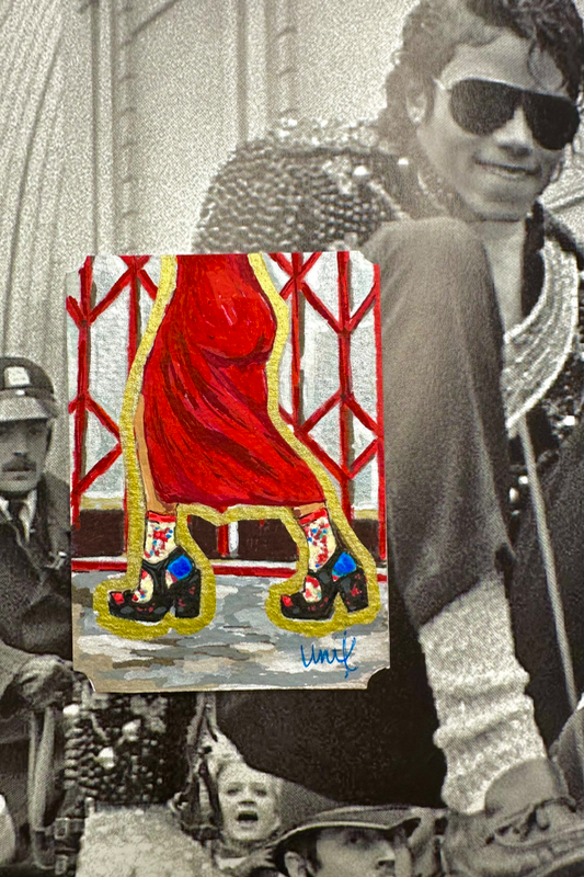 Fashion Walk - Store Front aceo art card