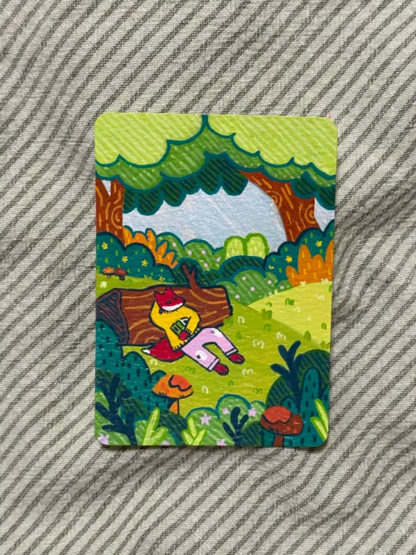 Nap Time aceo art card