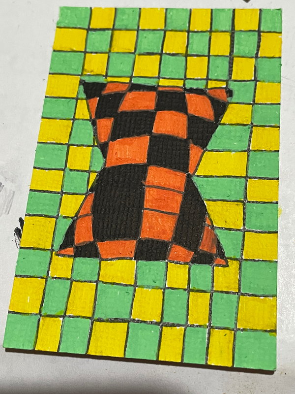 Just an Illusion aceo art card