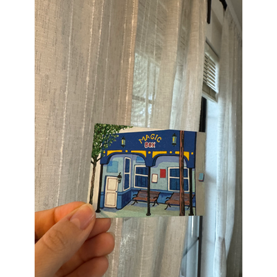 Magic Box aceo art card thumbnail 2