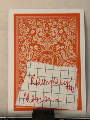 Rainy May #2 collage by Mazerzine Tame Impala quote flowers aceo art card thumbnail 4