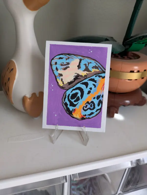 Butterfly Wings aceo art card