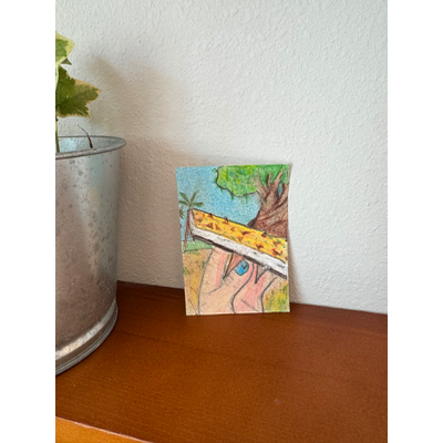 Taste of Magic Series 1 “Wildly Sweet Sandwich” aceo art card thumbnail 2