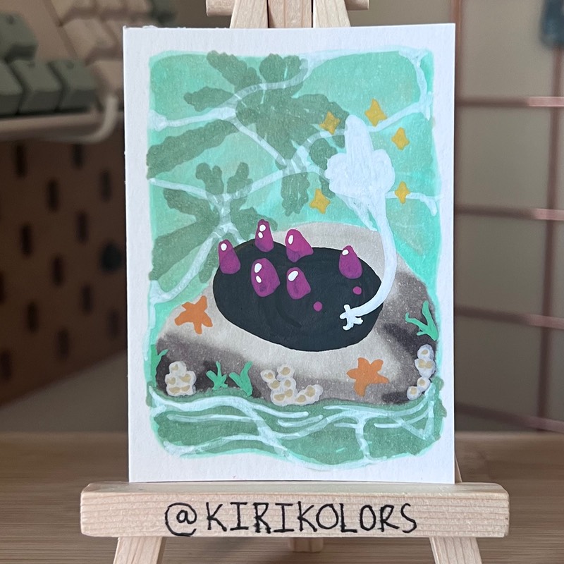 Fyukumuku aceo art card