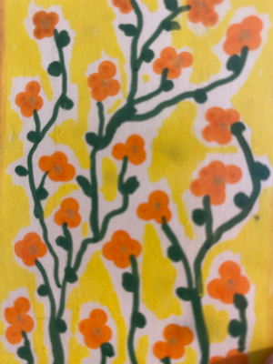 Simple Floral aceo art card thumbnail 2