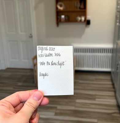 Into the Limelight aceo art card thumbnail 2