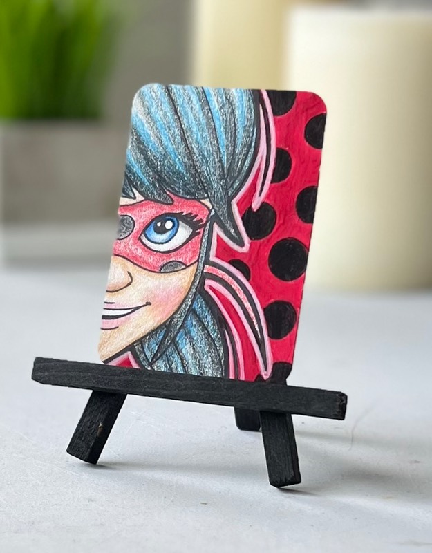 Miraculous ladybug 2 aceo art card