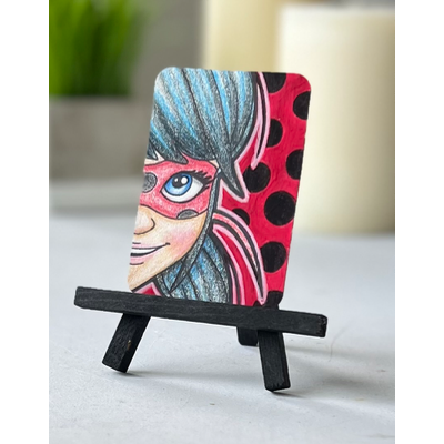 Miraculous ladybug 2 aceo art card thumbnail 1