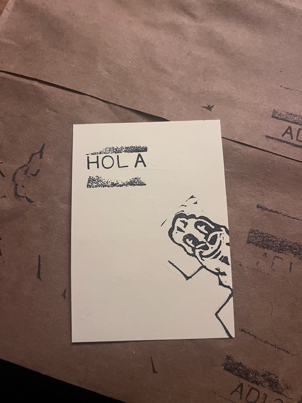 Hola pickle aceo art card