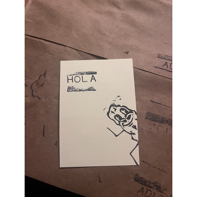 Hola pickle aceo art card thumbnail 1