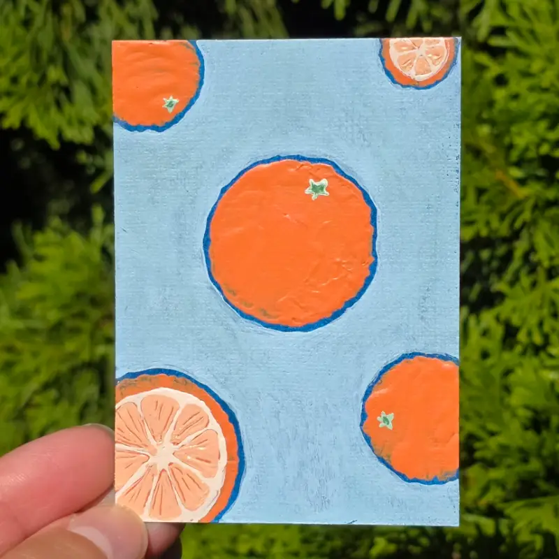 Slice of Life aceo art card