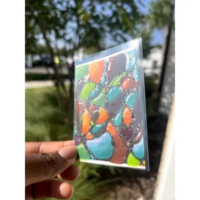 Jelly Beansss aceo art card thumbnail 2