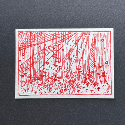 fairy circle ii aceo art card thumbnail 2