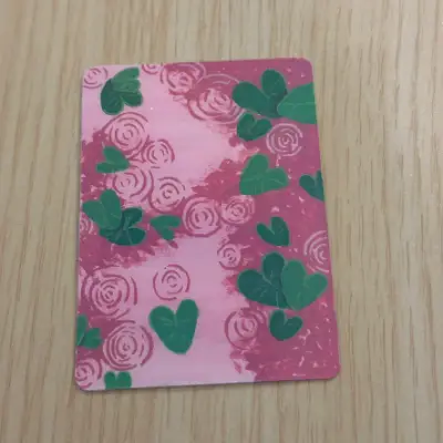 Pond-ering My Love aceo art card thumbnail 1