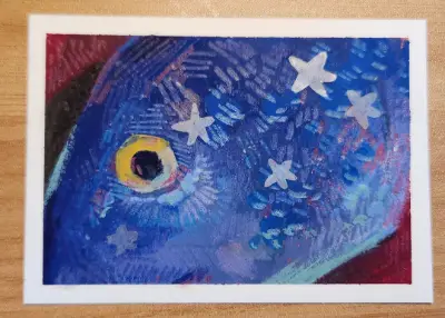 scales aceo art card thumbnail 2