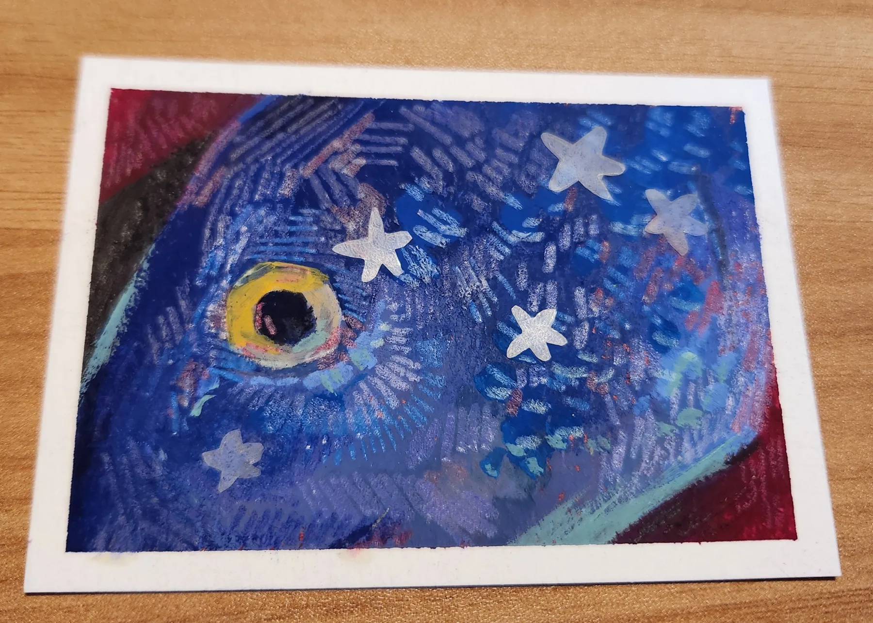scales aceo art card