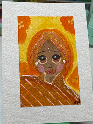 Hallie aceo art card thumbnail 2