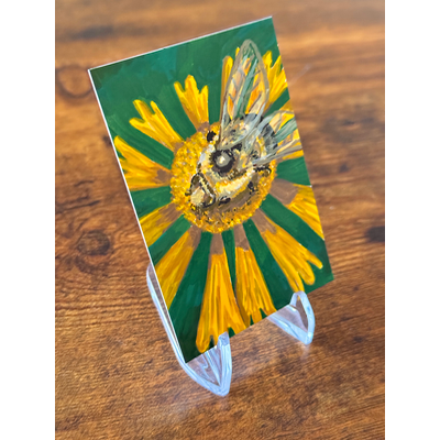 Bumble Bee aceo art card thumbnail 3