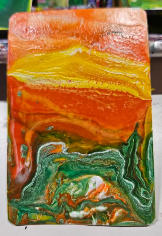 Birds of Paradise #18 aceo art card