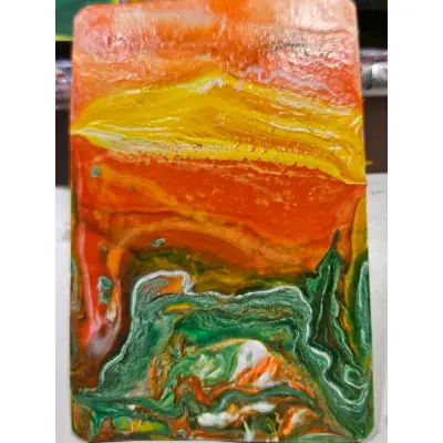 Birds of Paradise #18 aceo art card thumbnail 1