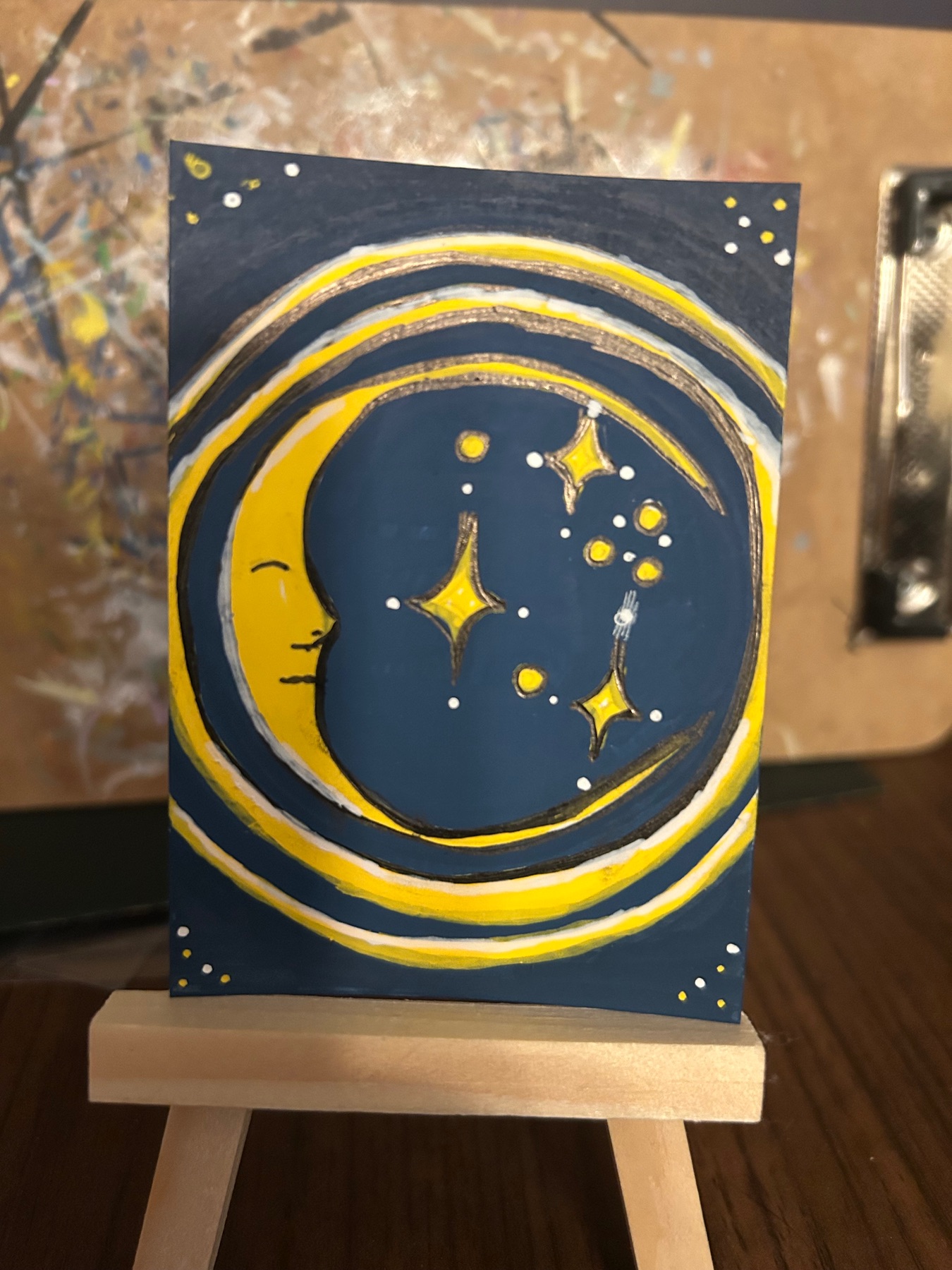 Ethereal aceo art card