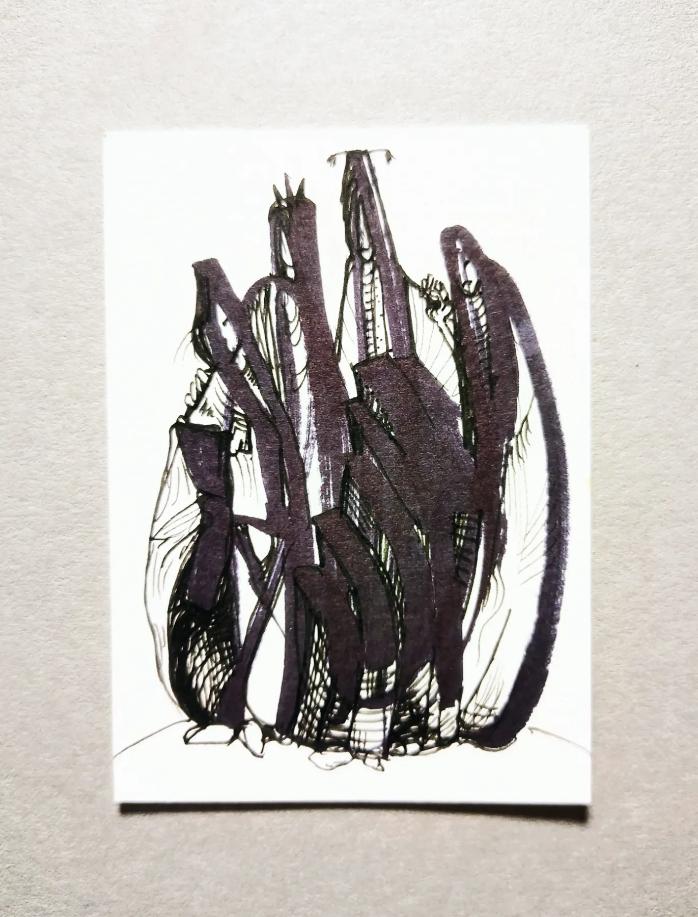 Sisters aceo art card