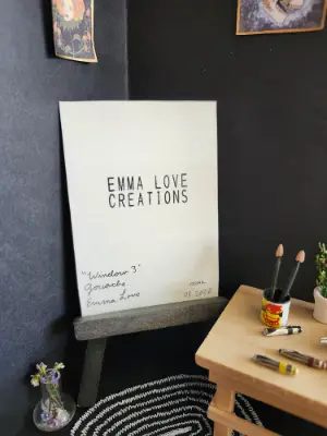 Window 3 aceo art card thumbnail 2