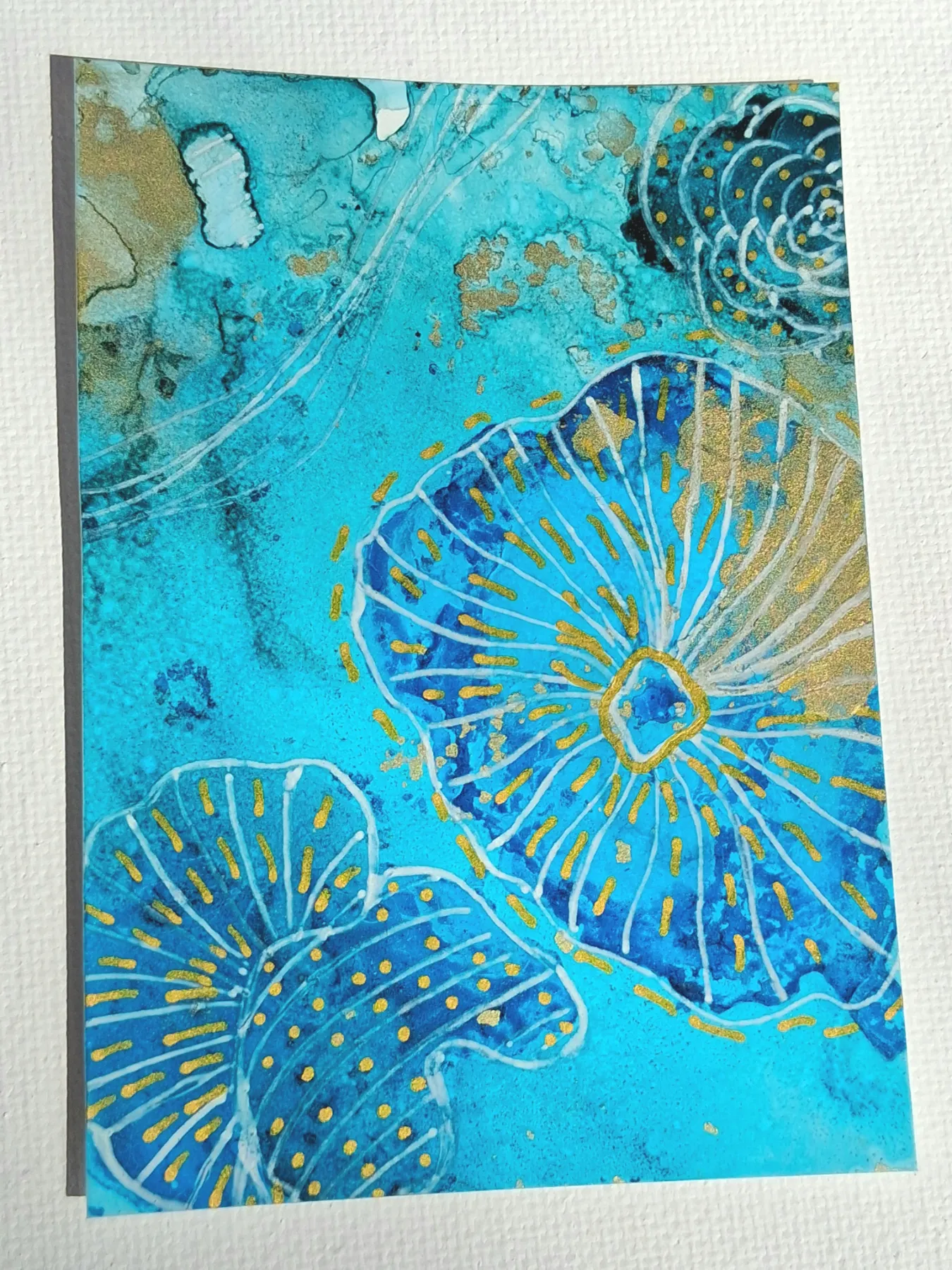 Reef #8 aceo art card
