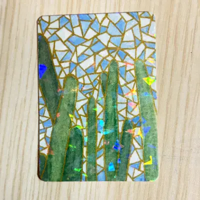 Glass Roots aceo art card thumbnail 1