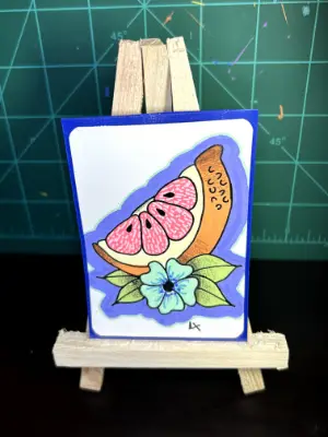 Citrus pack #2 aceo art card thumbnail 2