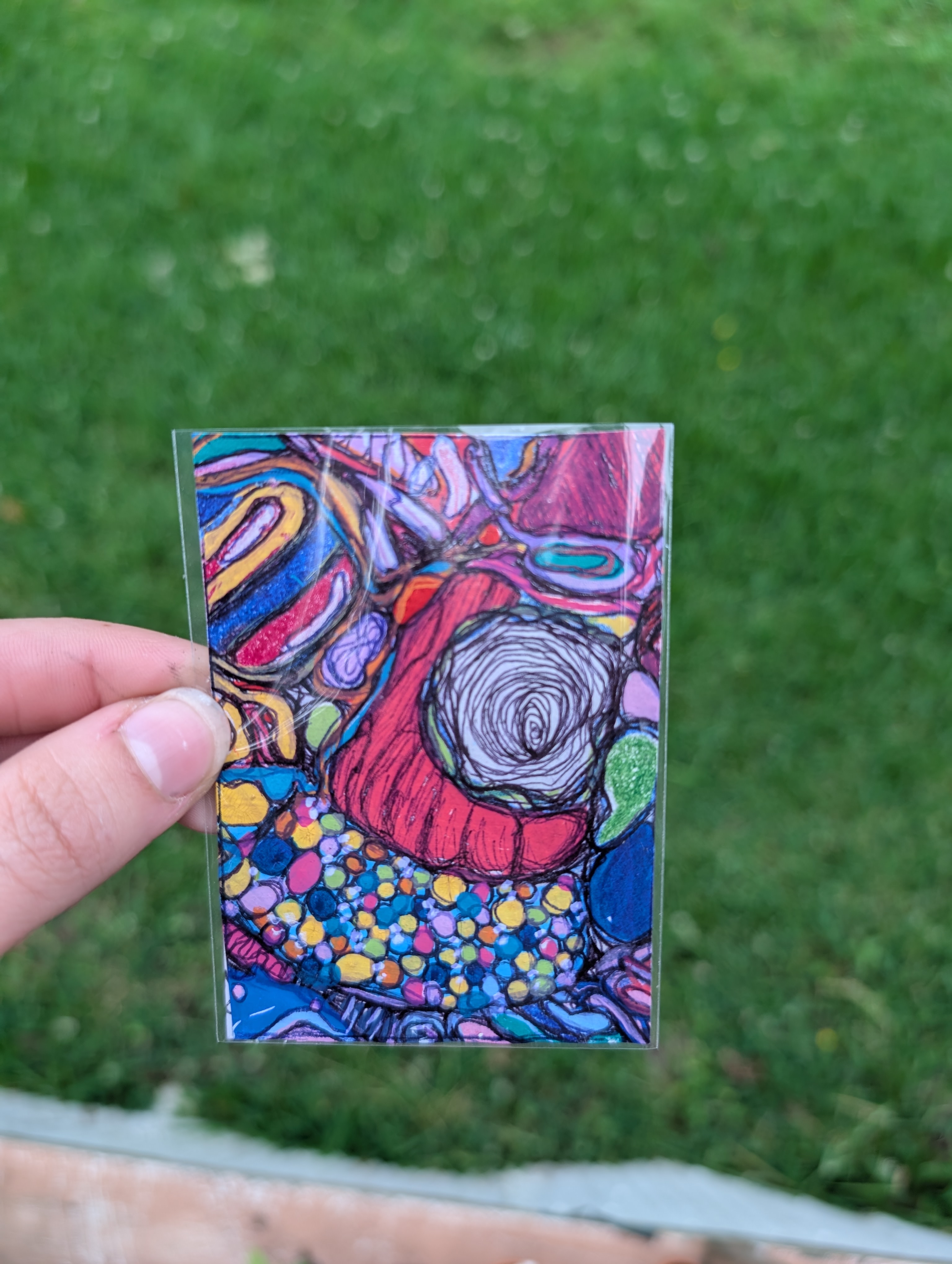Alter the Mind aceo art card