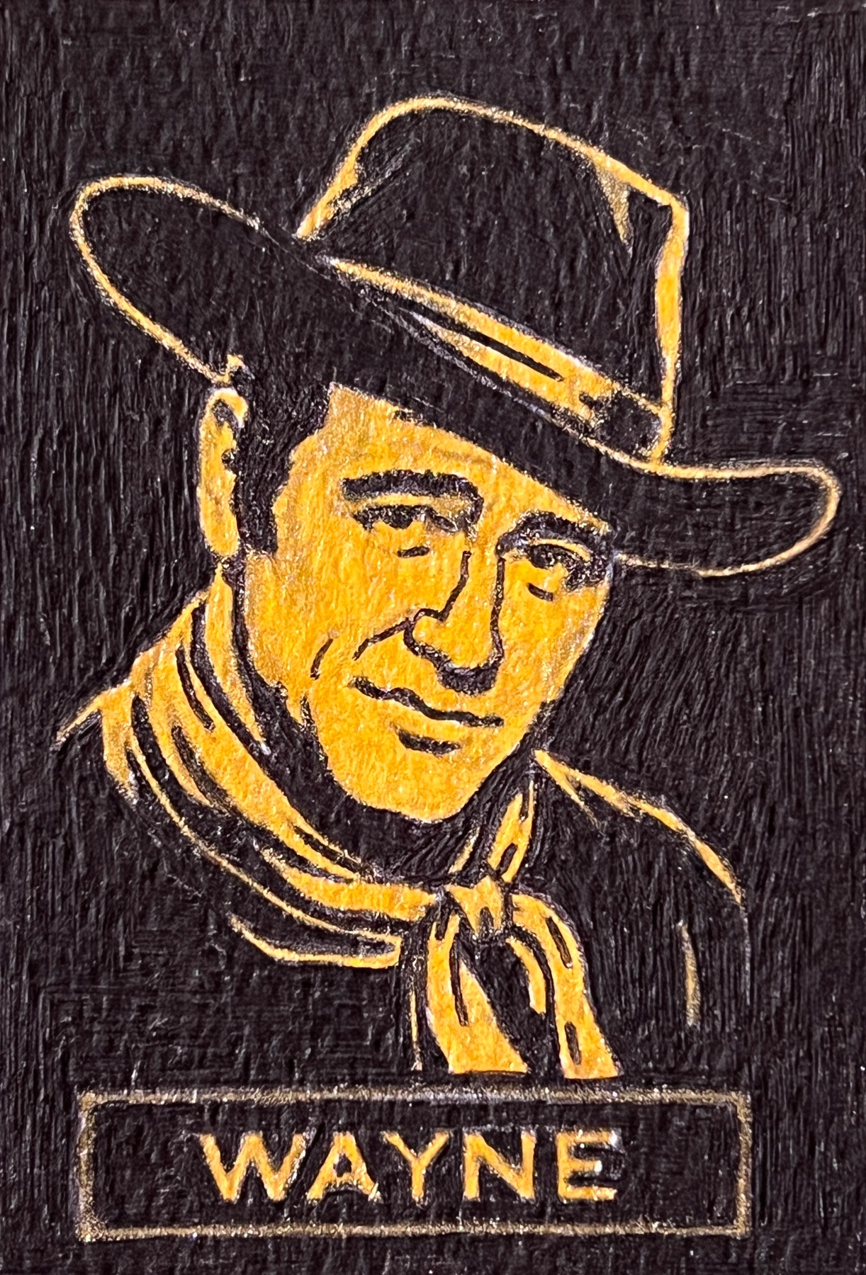 John Wayne aceo art card