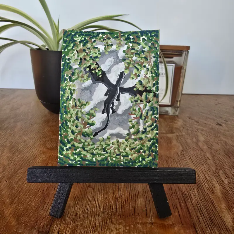What was that? aceo art card