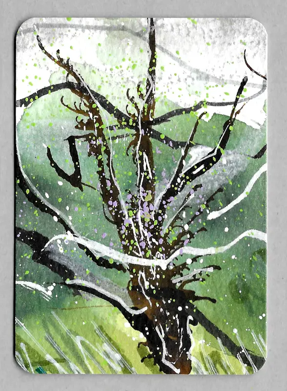 Piece of Mind - #6 of 8 aceo art card