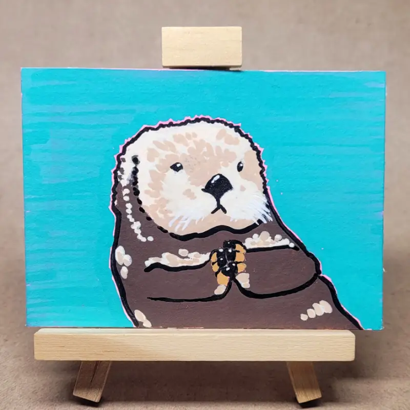 My precioussss.... aceo art card